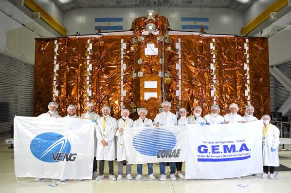 El satélite argentino SAOCOM 1B será lanzado en marzo con gran aporte de la UNLP