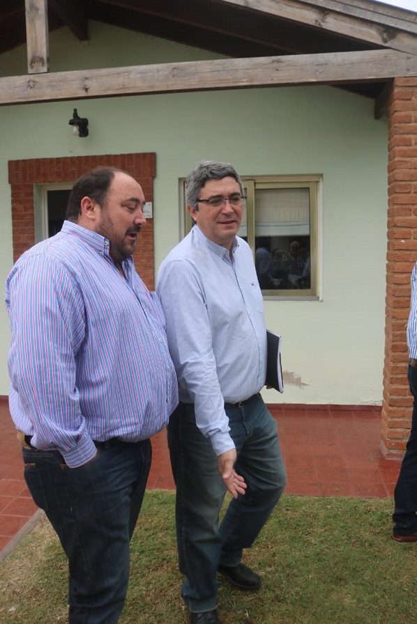 El intendente Alvarez participó de una jornada con el ministro de Desarrollo Agrario