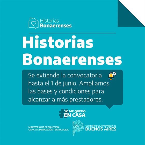 Convocatoria a prestadores turísticos para contar Historias Bonaerenses