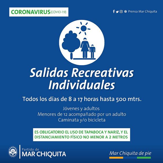 Mar Chiquita: amplían las salidas recreativas