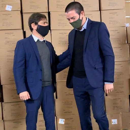 El Intendente Cardozo mantuvo un encuentro con el Gobernador y recibió equipamiento médico para La Costa