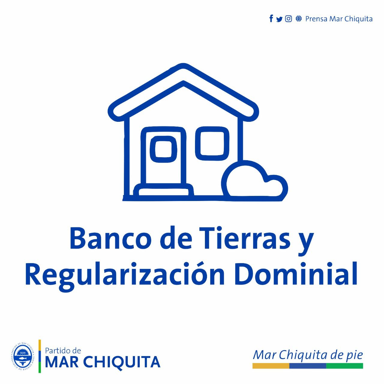 Mar Chiquita: Se creó el Banco de Tierras municipal