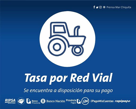 Se prorrogó el vencimiento de Mar Chiquita al día y de la tasa por red vial