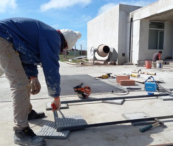 AVANZAN LAS OBRAS DEL JARDÍN DE INFANTES Nº909 DE CAMET NORTE.