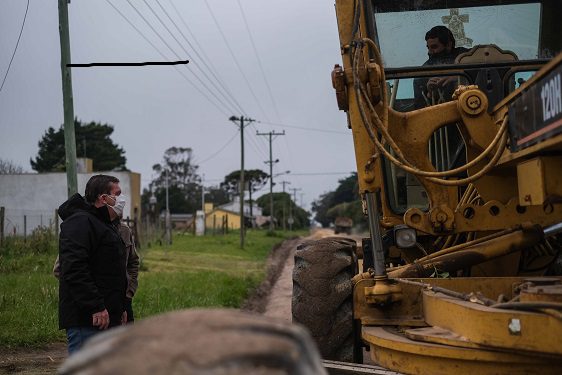 Gral. Pueyrredon: La Municipalidad avanza con el mantenimiento de calles del sur