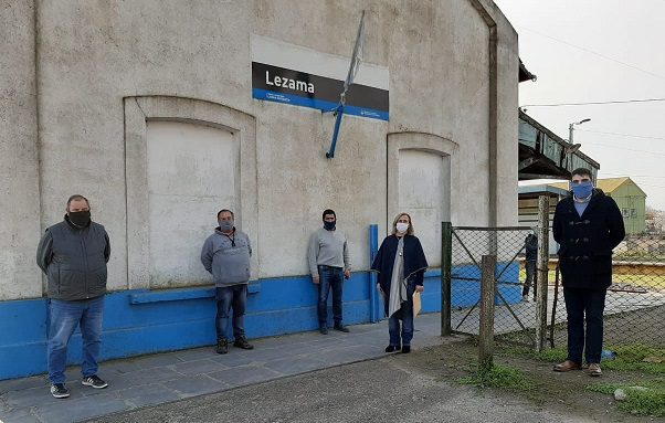 EL FRENTE TODOS LEZAMA AVANZA EN LAS GESTIONES CON LAS AUTORIDADES DEL FERROCARRIL