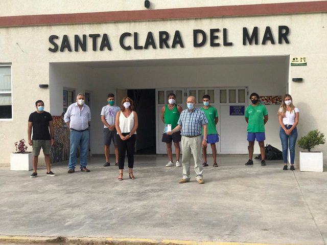 La ministra de Trabajo de la Provincia, Mara Malec, visitó Santa Clara del Mar y afirmó que se «trabaja en muy buena sintonía»