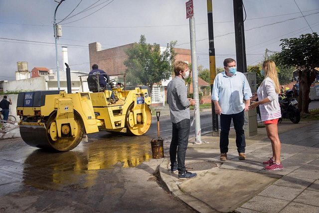 Gral. Pueyrredon: La Municipalidad trabaja en la recuperación de pavimentos