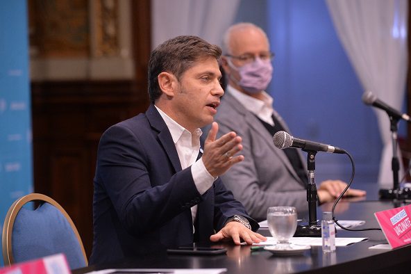 Kicillof anunció nuevas medidas para atenuar el impacto de la segunda ola de Covid-19 en la Provincia