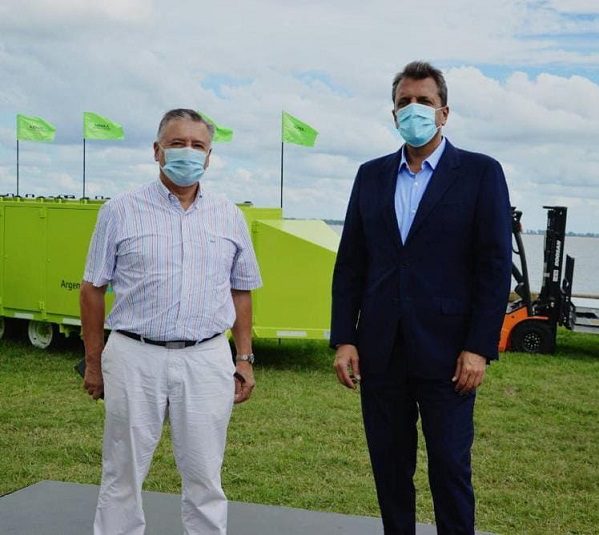 ALBERTO GELENÉ SE REUNIÓ CON SERGIO MASSA