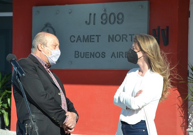 El intendente Jorge Paredi solicitó a a la ministra Agustina Vila la ampliación de la Escuela Secundaria N°1 de Santa Clara del Mar
