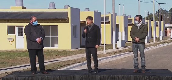 En General Paz: Kicillof anunció mas turnos y bajo la edad para vacunarse contra el COVID.