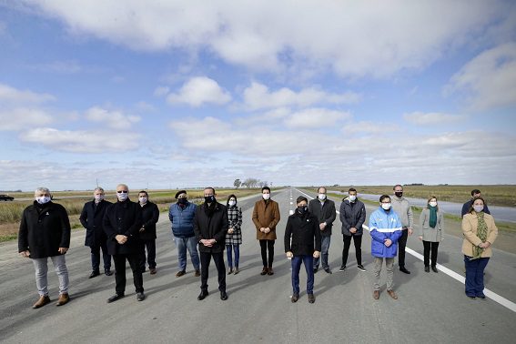 Se inauguró un nuevo tramo de la autovía en la ruta 11