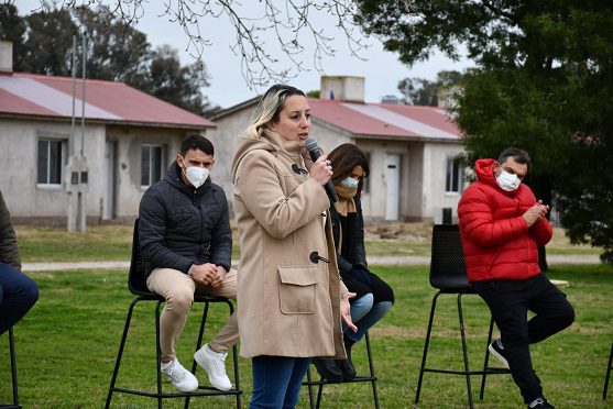 Candidatos del Frente de Todos charlaron con vecinos y vecinas en Vivoratá