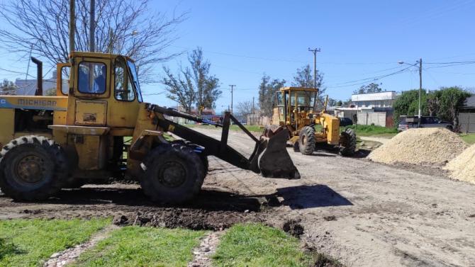 General Pueyrredon: La municipalidad engranzó más de 6 mil metros de calles en el Puerto