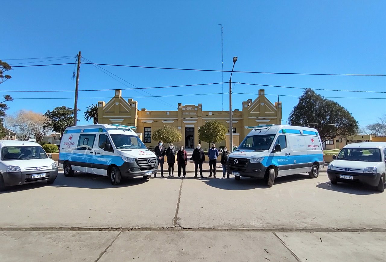 Mar Chiquita: se adquirieron dos nuevas ambulancias UTIM