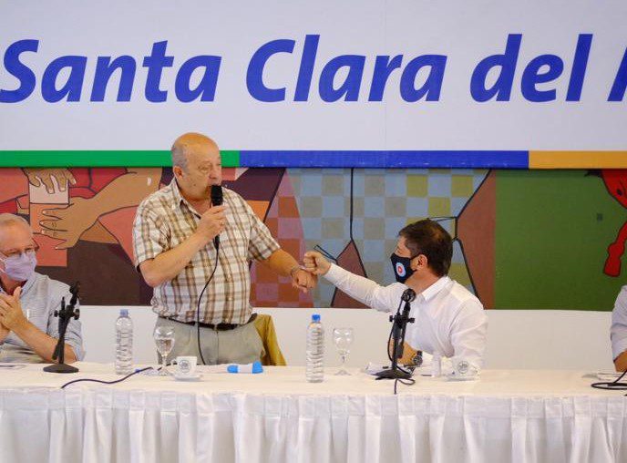 Kicillof visitará a Paredi en Santa Clara del Mar.