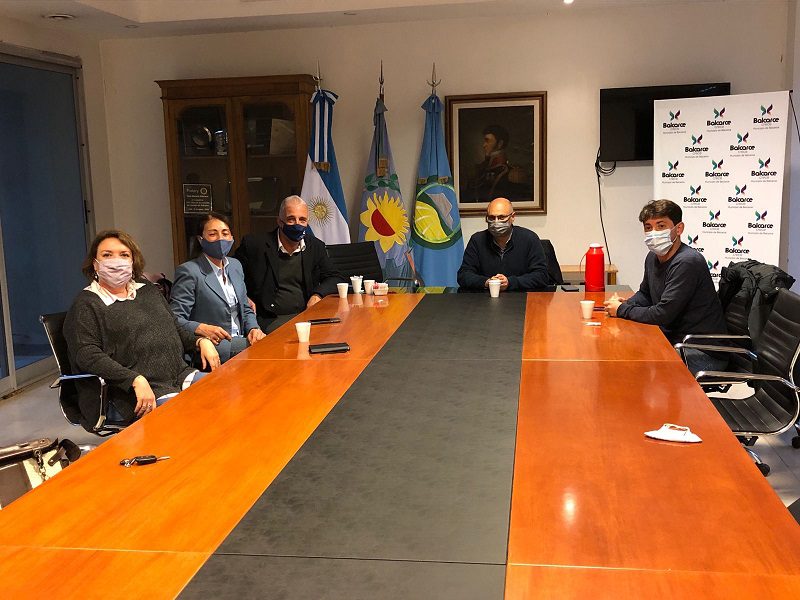 REINO RECIBIÓ AL VICERRECTOR DE LA UNIVERSIDAD NACIONAL DE MAR DEL PLATA.