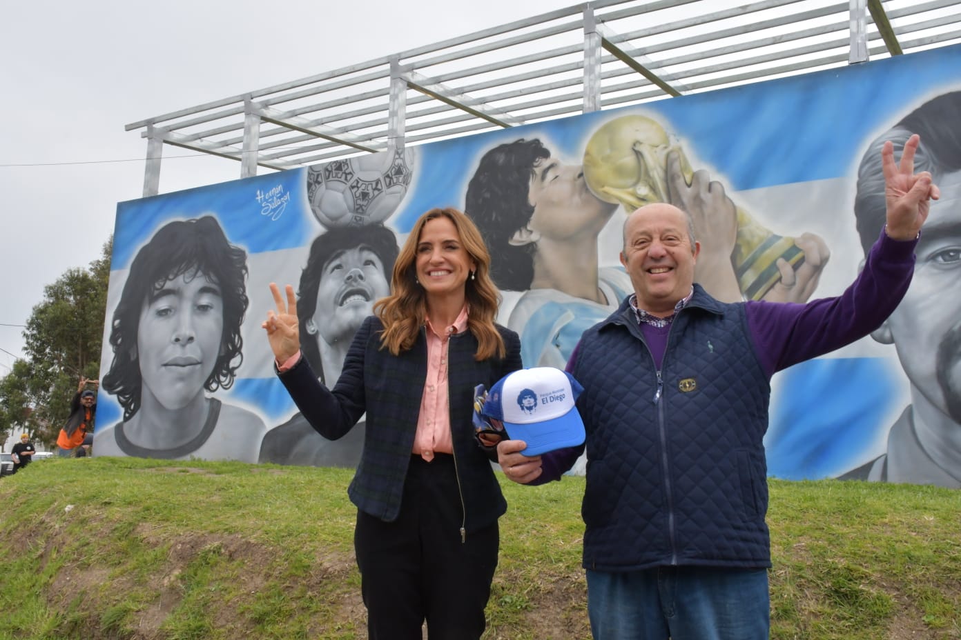 Paredi con Tolosa Paz en Santa Clara del Mar: «Con Victoria, en noviembre vamos a ganar para ratificar el proyecto»