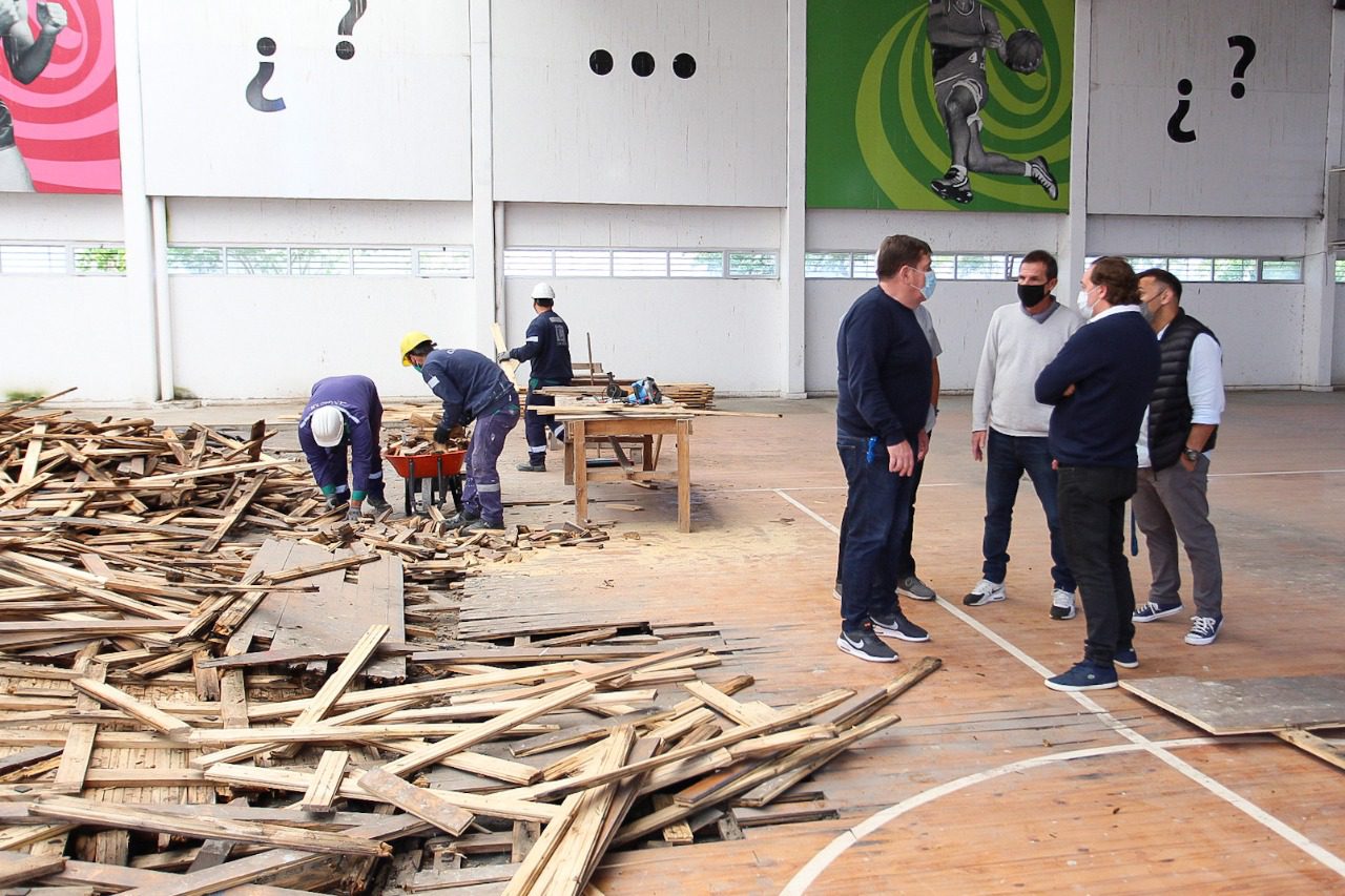 General Pueyrredon: Comenzaron las obras en el Polideportivo “Centenario”