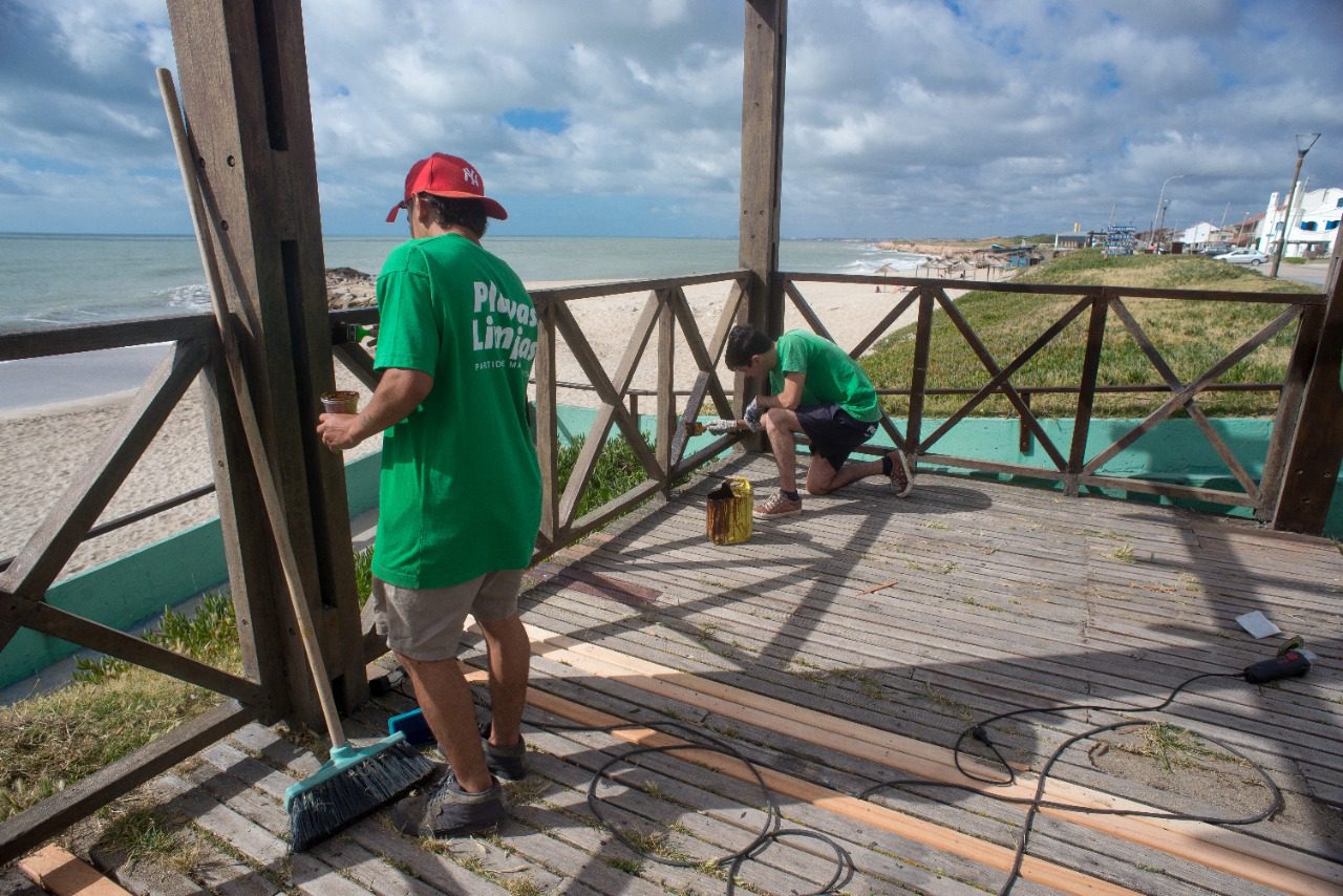 Playas Limpias: limpieza desde Playa Dorada a Balneario Parque Mar Chiquita