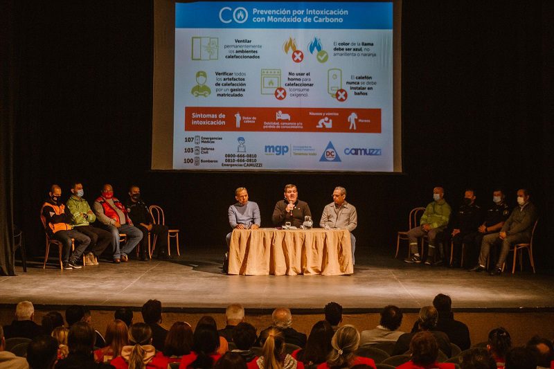 Mar del Plata: Se desarrolló una jornada de capacitación para prevenir la intoxicación por monóxido de carbono