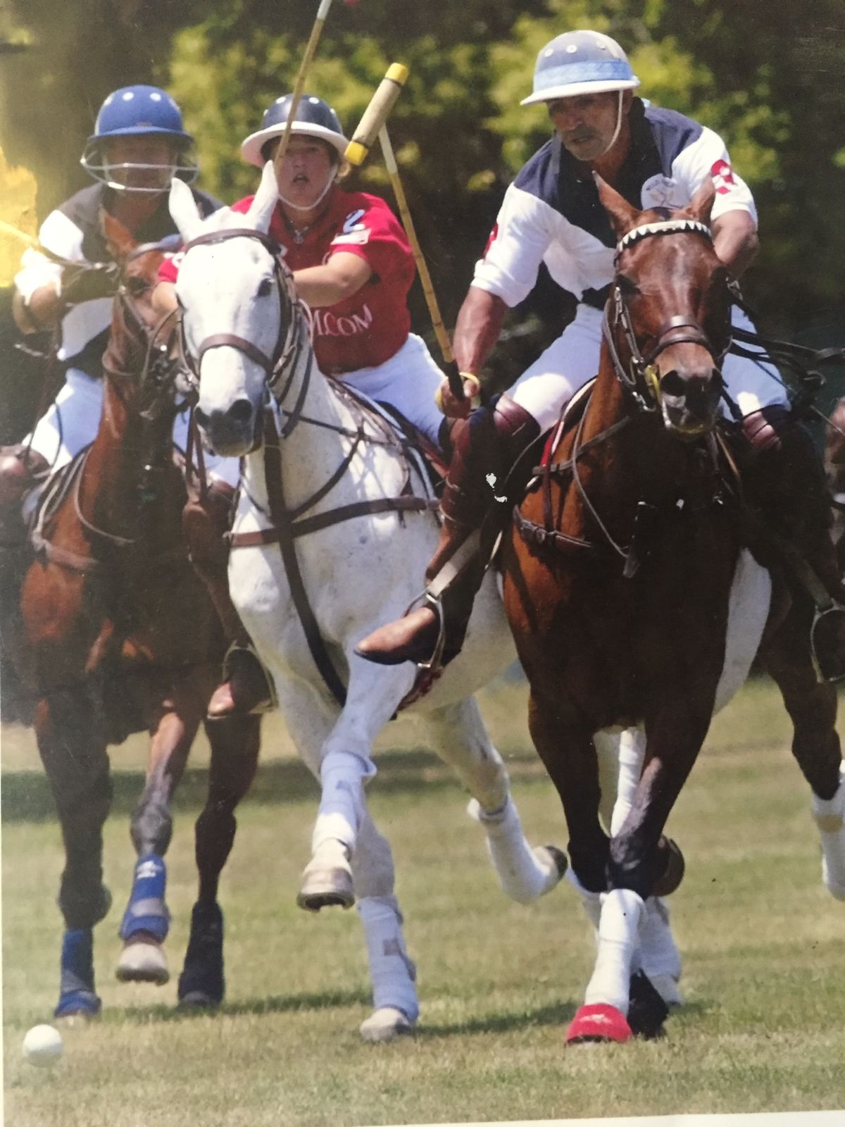 Inauguración de cancha de polo en Mar Chiquita