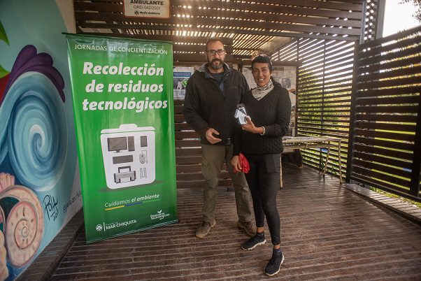 Con una jornada en Mar de Cobo, comenzó la recolección de residuos tecnológicos