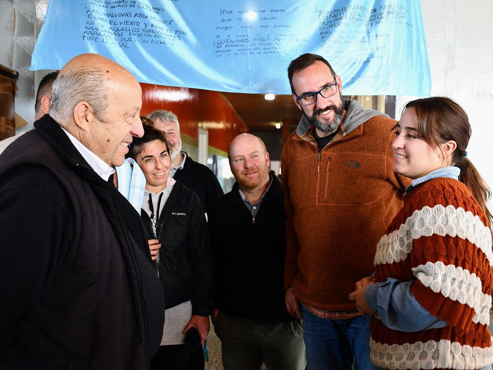 El intendente Paredi inauguró nuevas aulas en la ES N° 5 Anexo Mar Chiquita