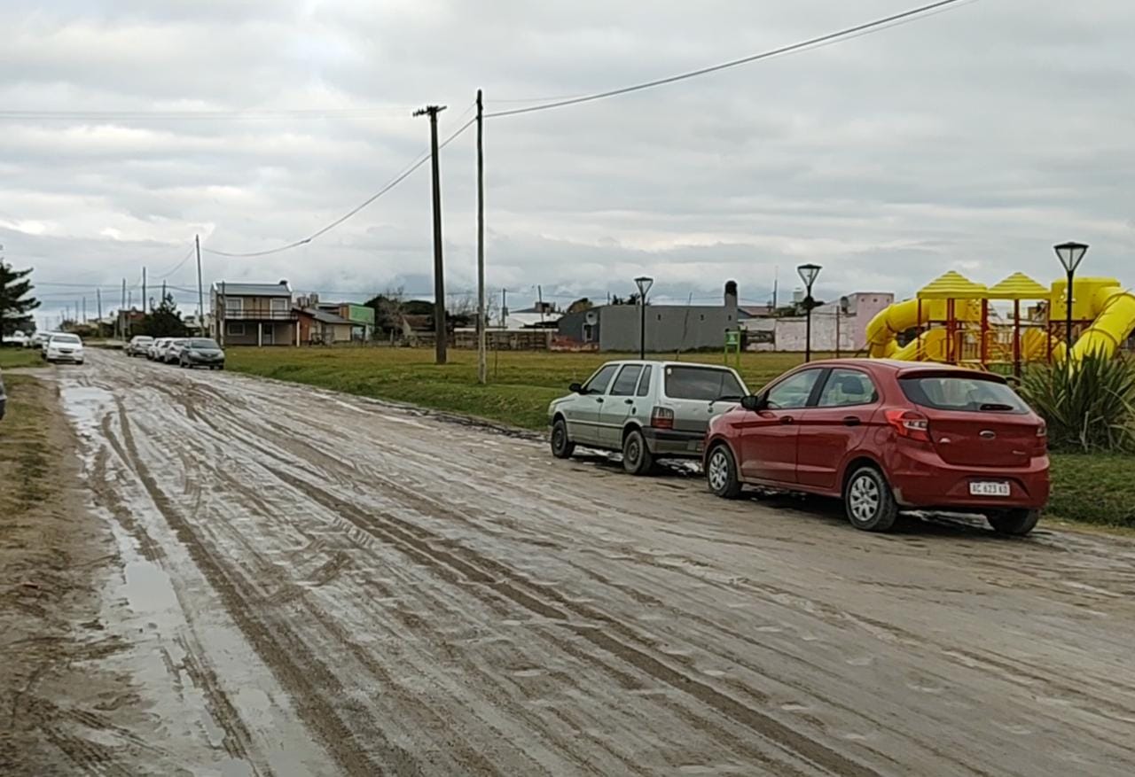 Comunicado sobre obra de pavimento en Camet Norte