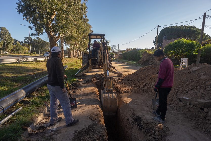 Avanza la obra del acueducto Santa Clara del Mar – Mar Chiquita