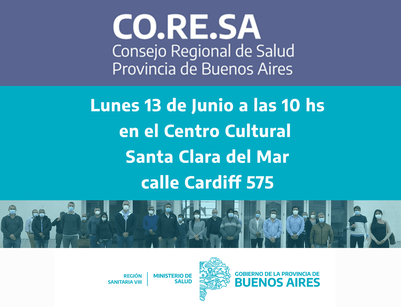 El Consejo Regional de Salud se reúne en Santa Clara del Mar