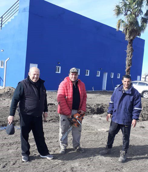 Estadio Armando Echevarría: Jorge Paredi supervisó los últimos detalles previo a la inauguración el 9 de julio