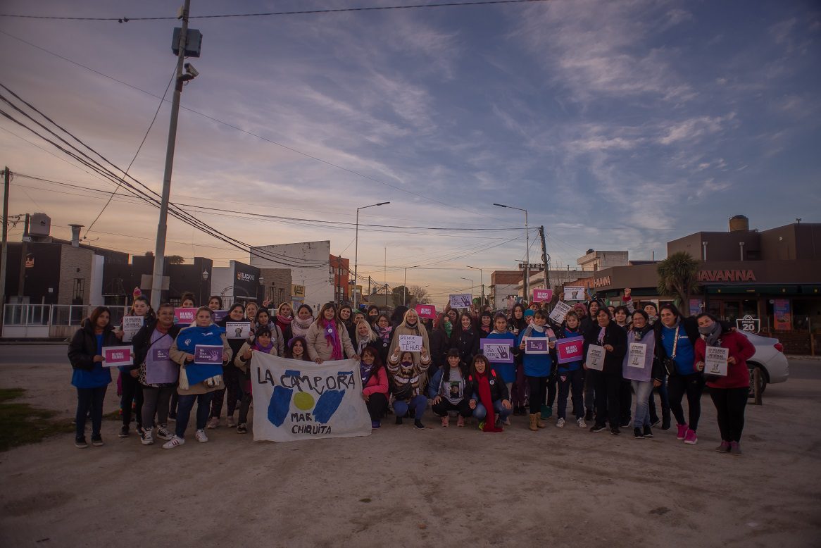 Mar Chiquita se unió a la movilización del Ni Una Menos