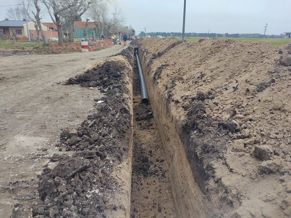 Acueducto Santa Clara del Mar – Mar Chiquita: la obra avanza a buen ritmo