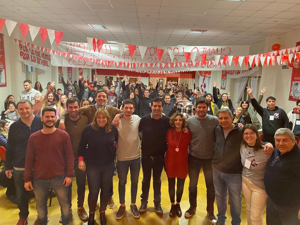 Masivo encuentro de Juventud Radical de la Quinta Sección Electoral en Ayacucho