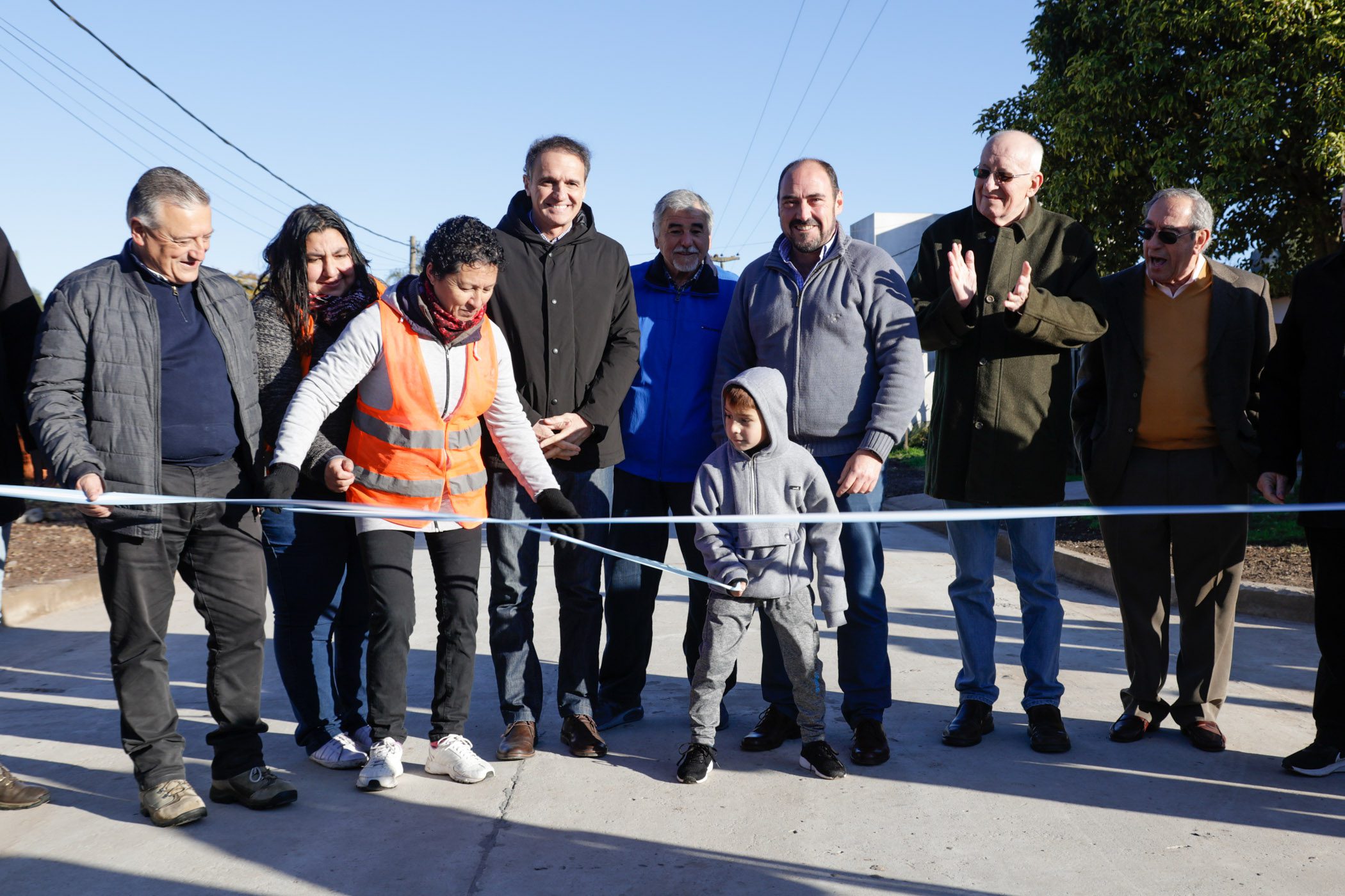 Katopodis inauguró obras de pavimentación en General Paz