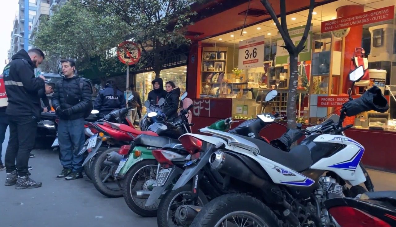 Mar del Plata: El Municipio secuestró más de 100 motos en operativos preventivos contra picadas en la vía pública.