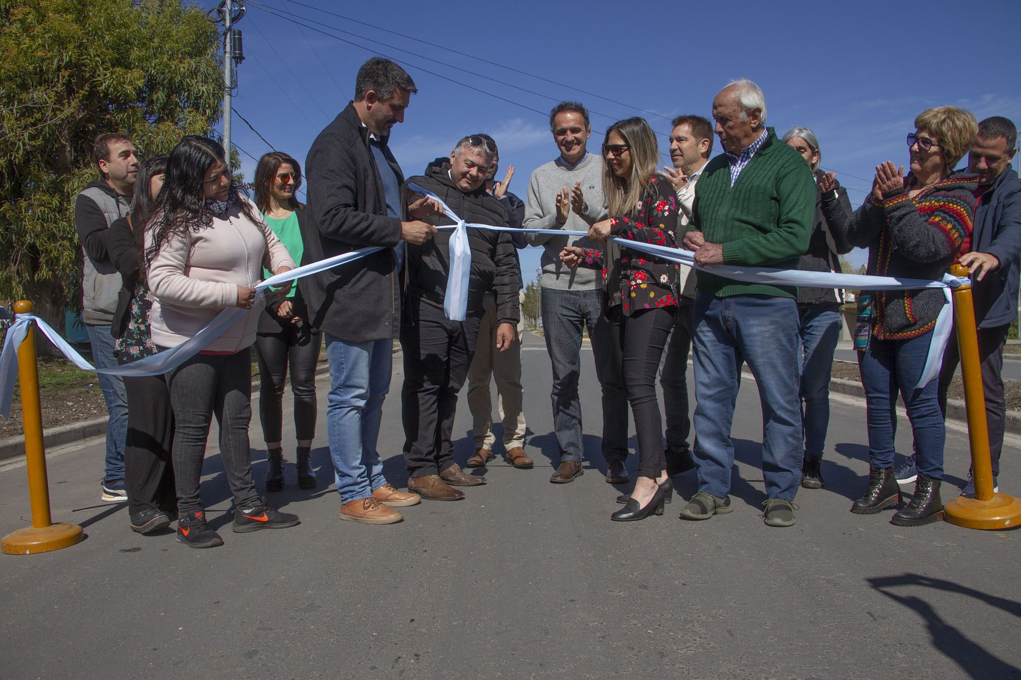 En Miramar, Katopodis inauguró la Av. Chapar y recorrió obras en marcha