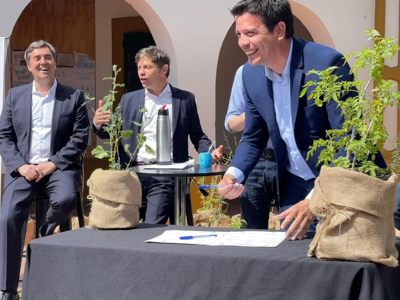 El Intendente Cardozo firmó un convenio con el gobernador Kicillof para fortalecer políticas ambientales en el Partido de La Costa