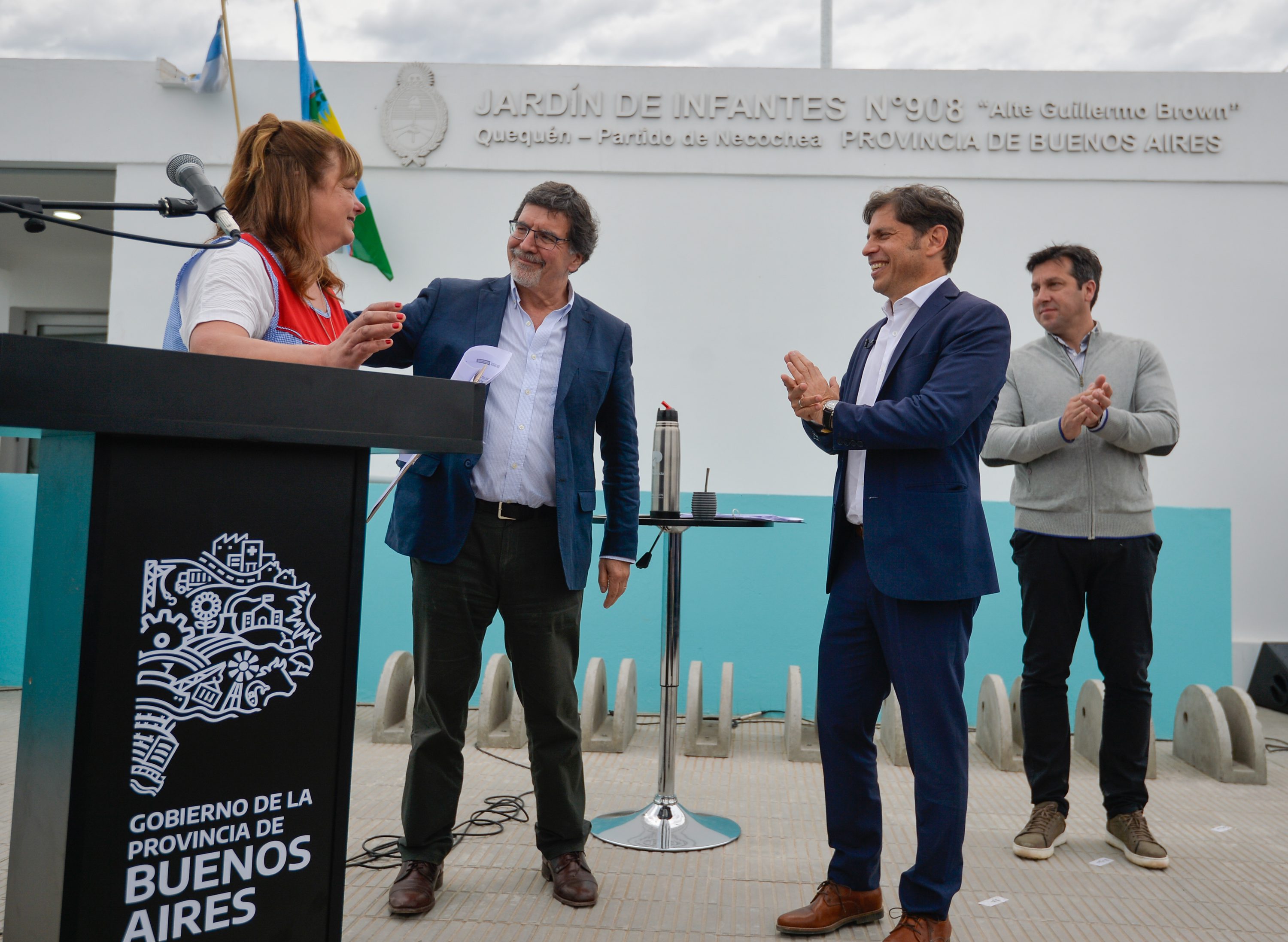 Se inauguró el edificio del Jardín de Infantes N° 908 de Quequén