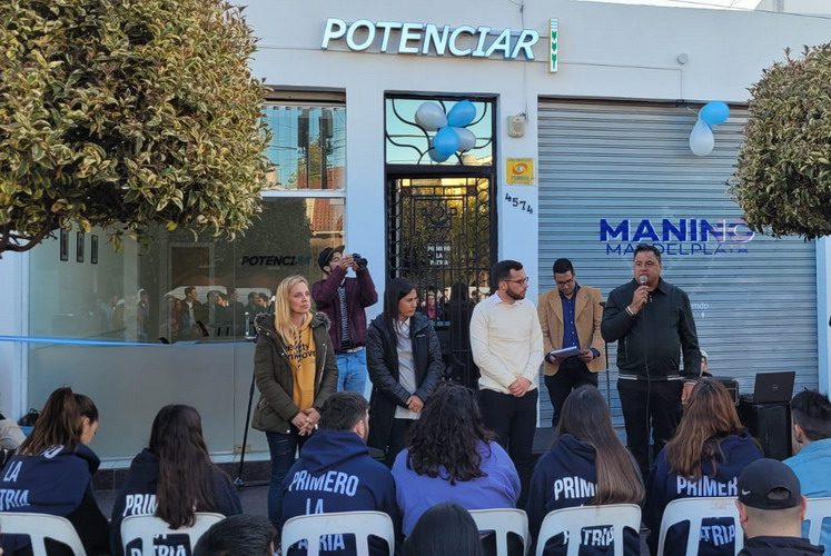 Manino Iriart festejó del 17 de Octubre con inauguración de un local