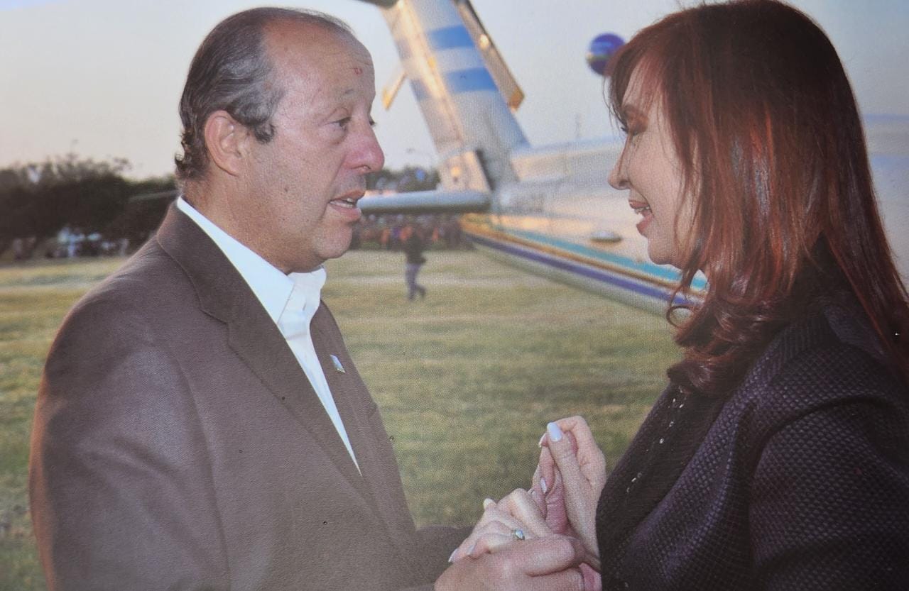 El mensaje de CFK a Jorge Paredi: «Muchísimas gracias por lo que estás haciendo y haremos»