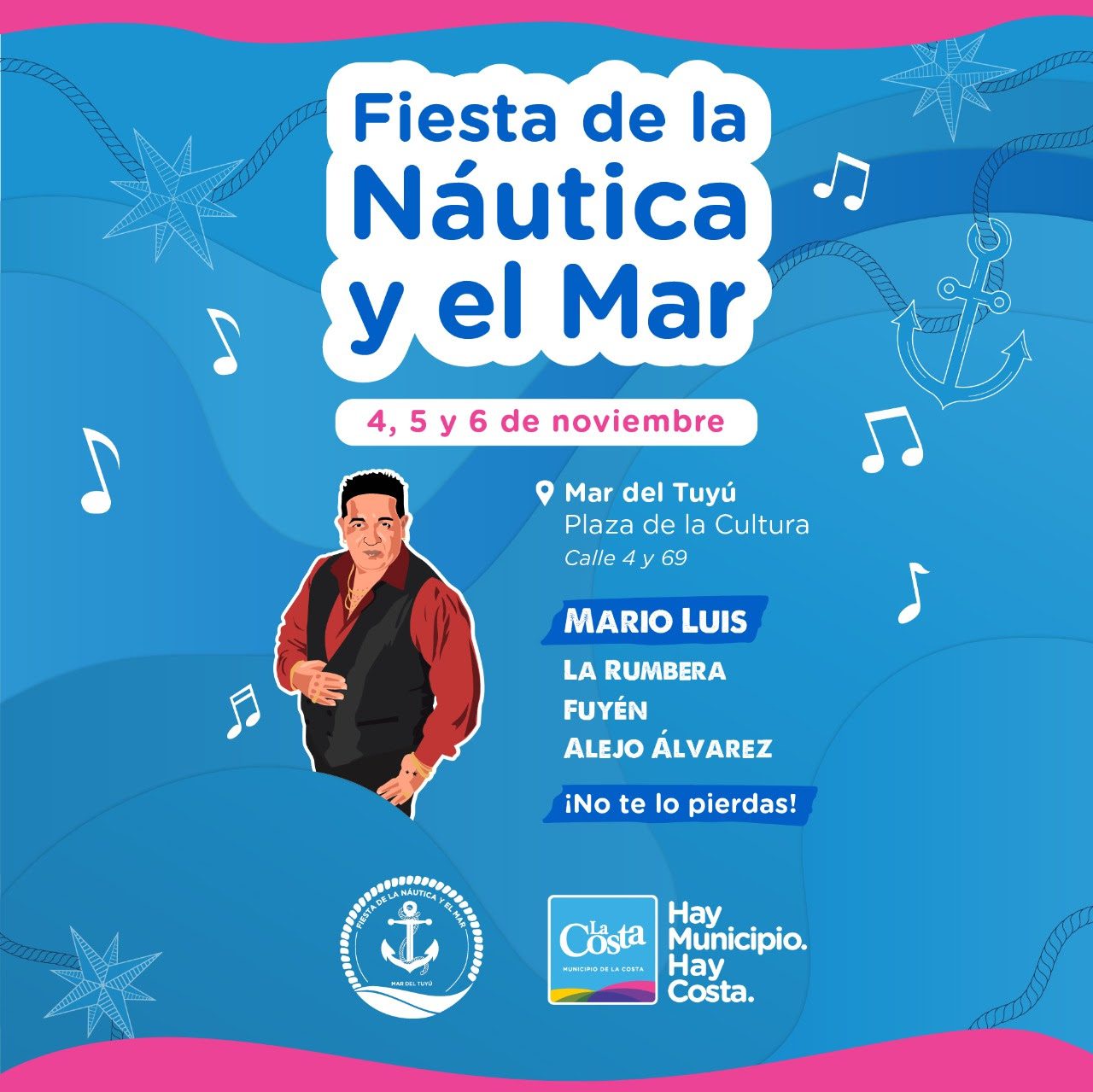 Fin de semana de festejos: Mar del Tuyú se prepara para la 28ª Fiesta de la Náutica y el Mar