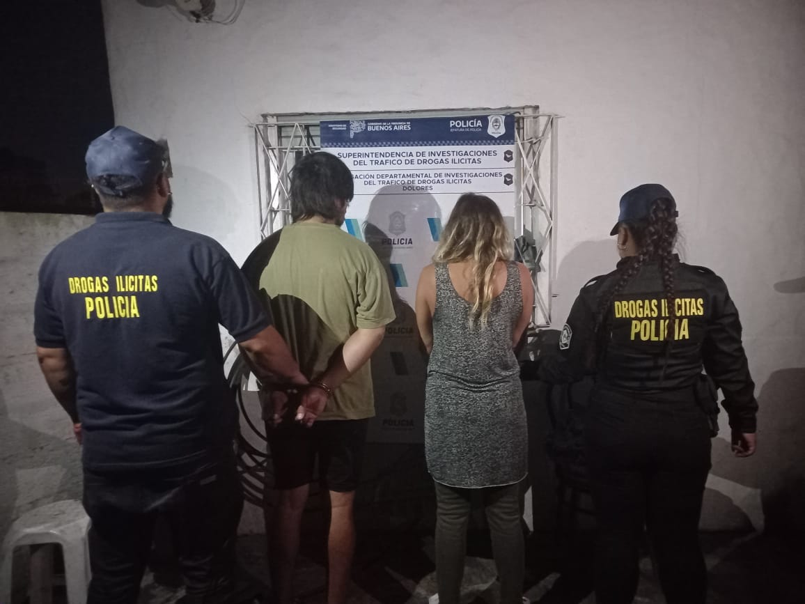 DROGAS ILICITAS DOLORES realiza 2 Nuevas Detenciones en la Causa «EL PERUANO» de Villa Gesell