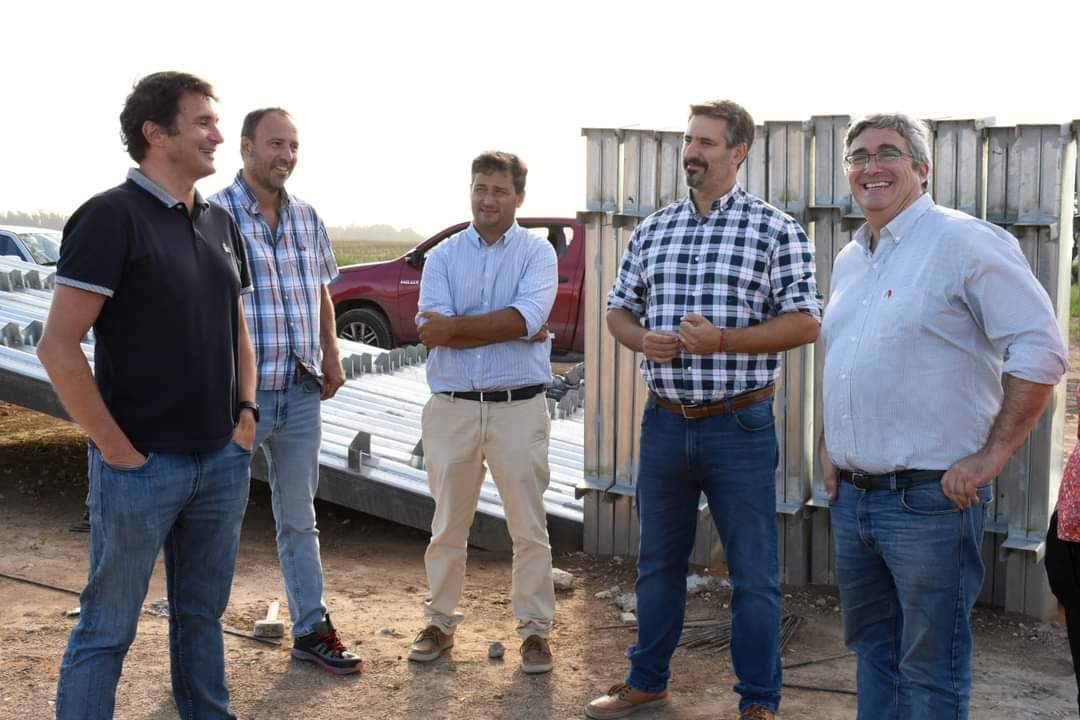 Miramar: Visita del Ministro de Desarrollo Agrario de la Provincia