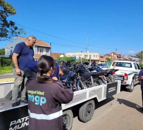 Mar del Plata: El Municipio secuestró 30 motos en operativos preventivos contra picadas en la vía pública