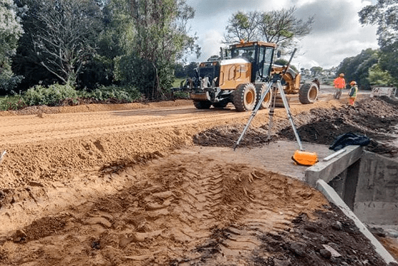 Avanzan las obras de asfalto en Circunvalación Mar del Plata