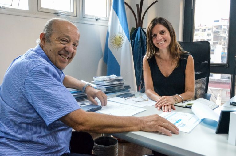 jorge paredi y fernanda raverta en uno de sus ultimos encuentros