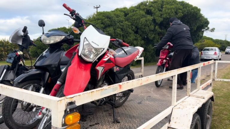 fotos mgp el municipio secuestró más de 30 motos en un operativo preventivo contra picadas en parque camet (1)